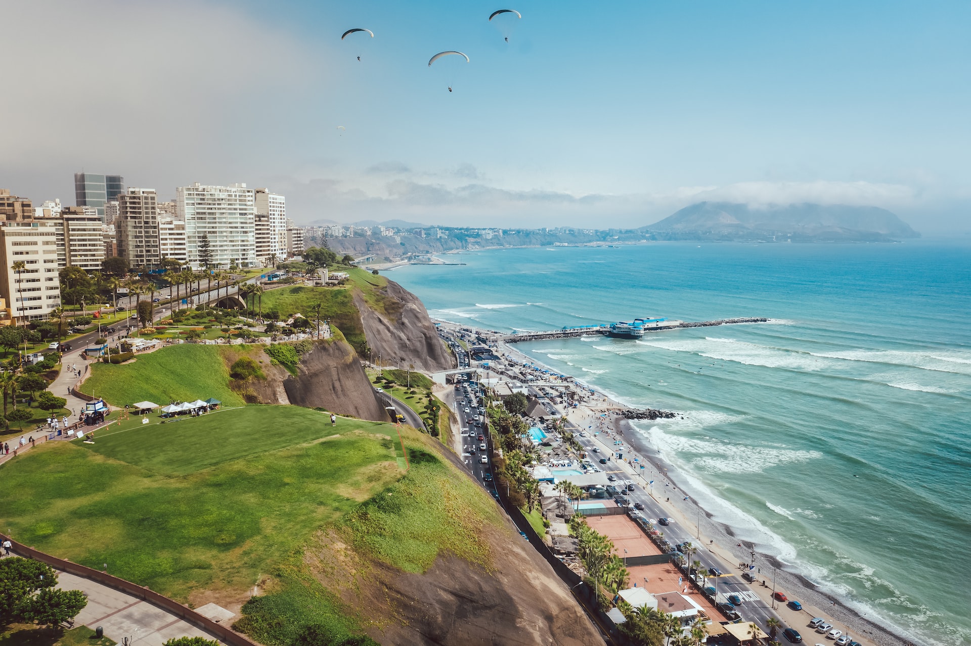 Tourist attractions in Lima in Peru